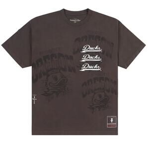 Cactus Jack by Travis Scott x Mitchell & Ness University Of Oregon Ducks Tee NWT